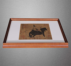 天心书画装裱配框服务案例